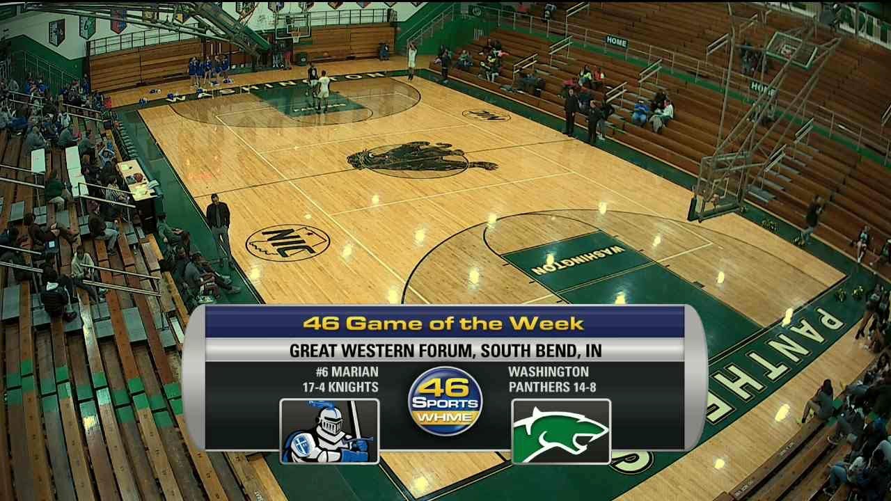 to tonight's live stream between the Marian Knights and the