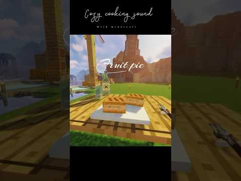 cooking sound #ASMR 🍰  #水影凪ルカ#minecraft #cozy