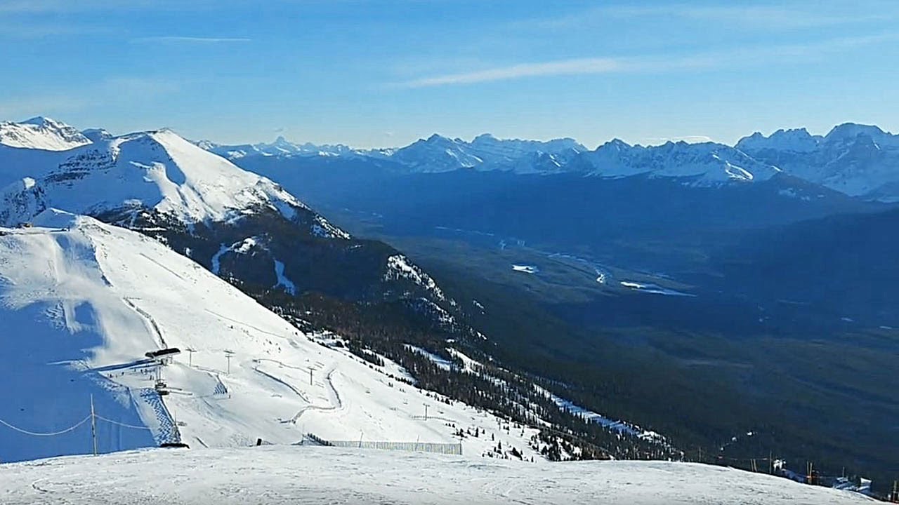 Skigebiete Test Bei Kaiserwetter In Lake Louise Kanada Youtube
