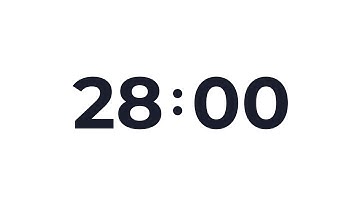 28 Minute Timer