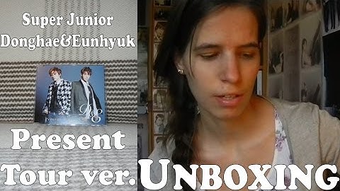 Unboxing - D&E - Present - Concert version (from 2nd japan tour) - Super Junior D&E 1st Japan Mini