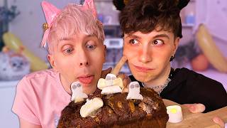 Halloween Baking - FEMBOY BANANA BREAD