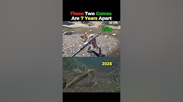 These Two Games Are 7 Years Apart - Monster Hunter Wilds