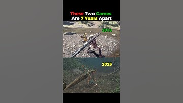 These Two Games Are 7 Years Apart - Monster Hunter Wilds