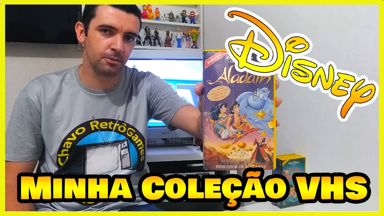 Coleção Fitas Vhs Disney - Disney Vhs Tapes Collection !