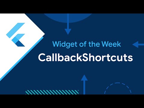 CallbackShortcuts (Widget of the Week)