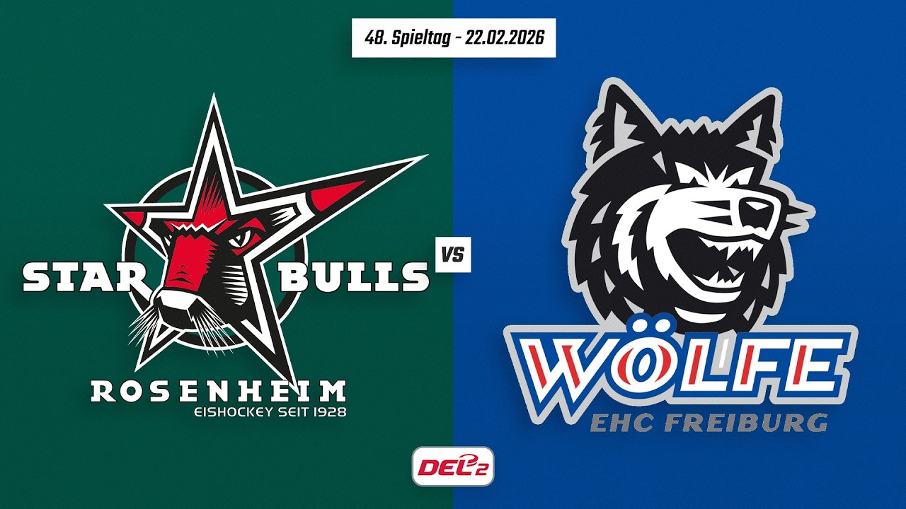 48. Spieltag DEL2 | Starbulls Rosenheim vs. EHC Freiburg | Game Highlights