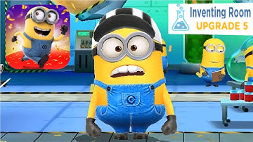 Minion Rush Referee Costume common minion Inventing room funny android gameplay walkthrough