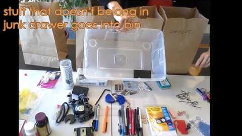 How to Organize a Junk Drawer