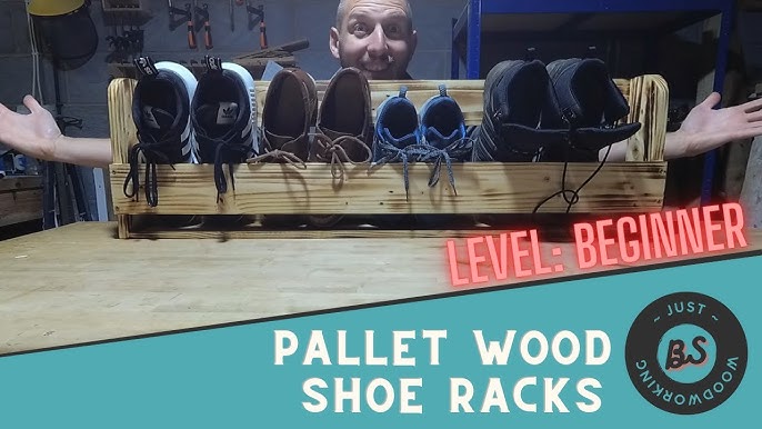 STUPID EASY DIY Boot Shoe Rack  How To Build a Boot or Shoe Drying Rack!!  