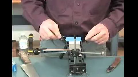 How To NOT Scratch Your Knife while sharpening - Edge Pro Knife Sharpening System