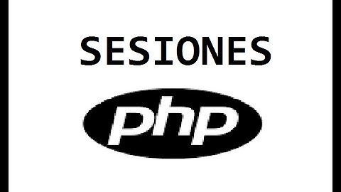 PHP + HTML5 - Sesiones