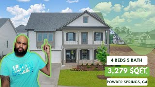 Affordable Luxury New Build Powder Springs GA 4 Bed 5 Bath Priced to Go Buyer Incentives