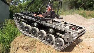 Tracked vehicle homemade