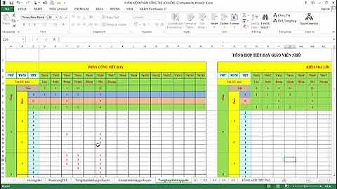 Video 4: Hướng dẫn kiểm soát và sửa lỗi phần mềm phân công thời khóa biểu cấp Tiểu học