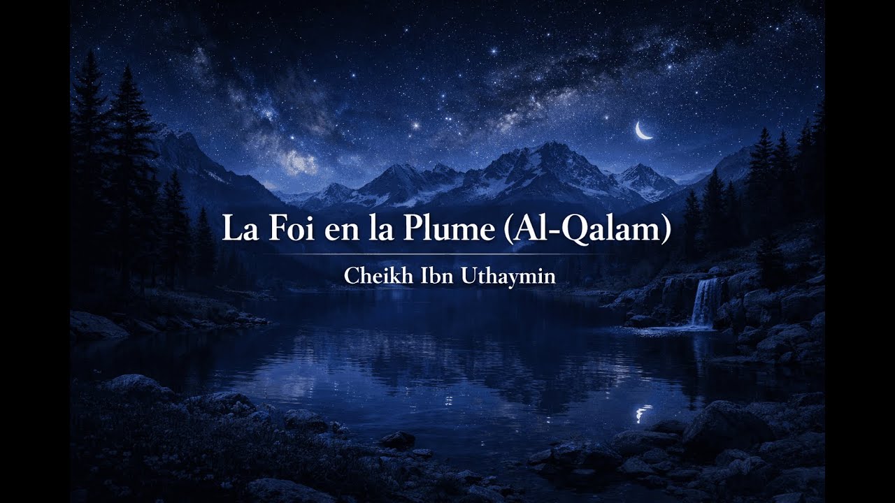 🌻 La Foi en la Plume (Al-Qalam) | Cheikh Ibn Uthaymīn 🌻