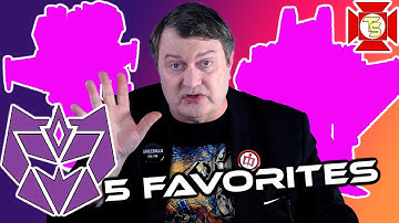 5 TRANSFORMERS – Favorite Generation Two Decepticons