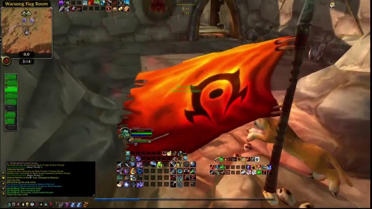 69 Orc Hunter WSG Defense Classic WoW WotLK YouTube