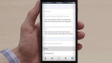 SAP SuccessFactors Performance & Goals Overview