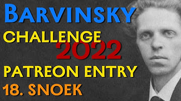 Barvinsky Patreon Evaluation 18. Iede Snoek