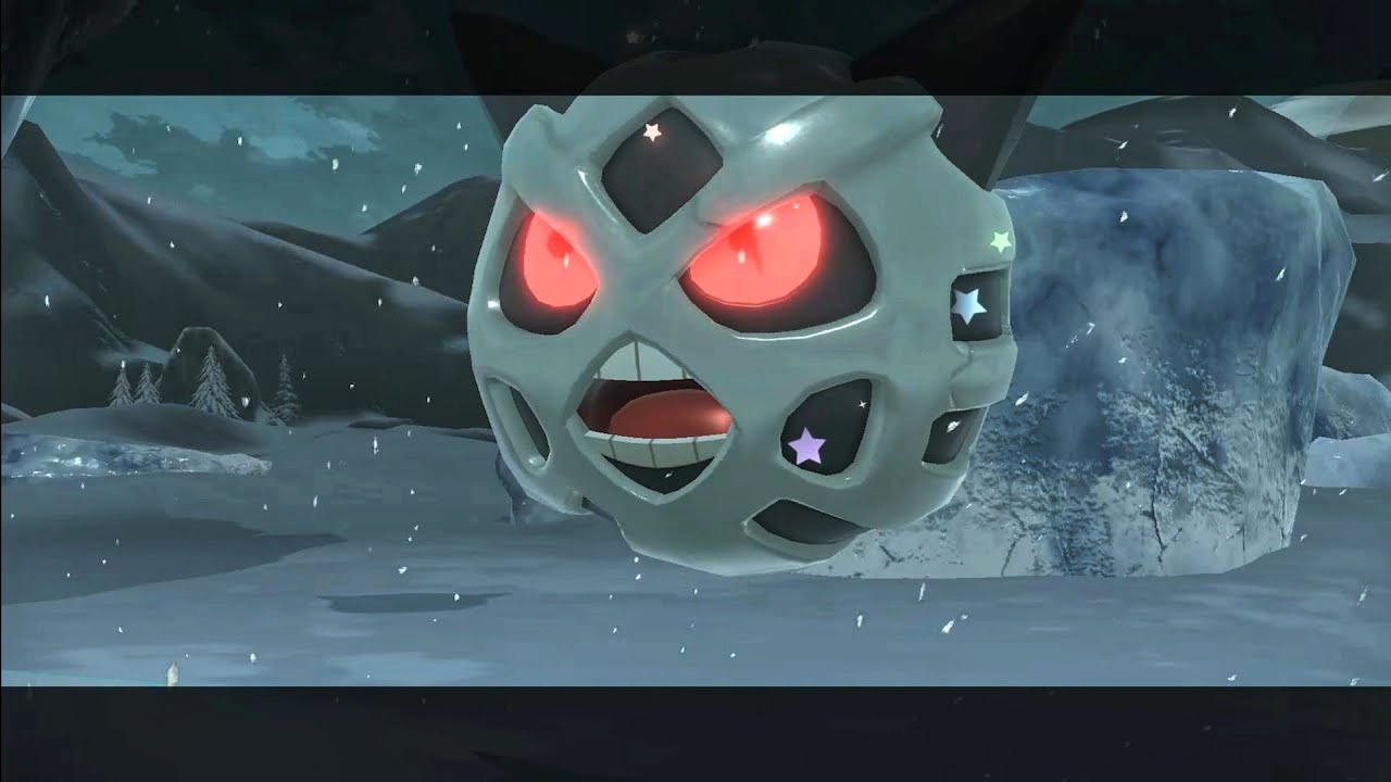 Shiny Alpha Glalie - Pokemon Legends Arceus