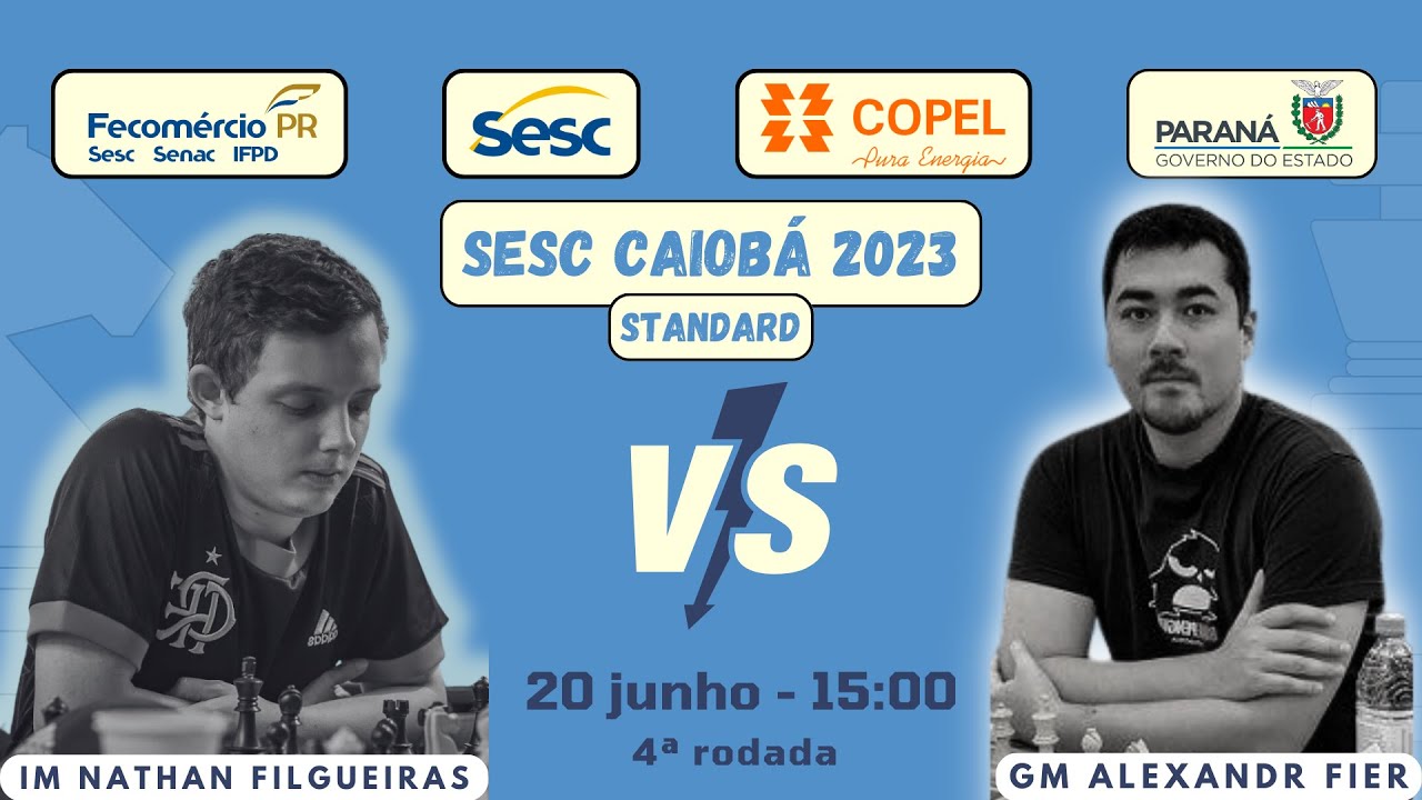 AO VIVO - 4ª Rodada Sesc Caiobá STD 2023 