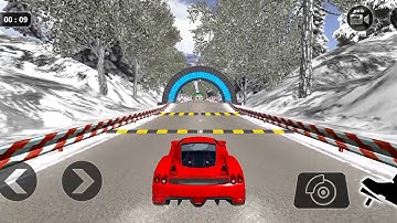 Deadly race policeman speed Bumps car camaro red challenge gameplay Android