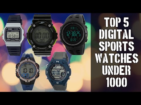 digital analog watches under 1000
