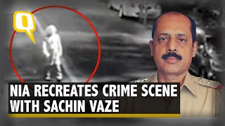 Ambani Threat Case: NIA Makes Sachin Vaze Walk Near Antilia to Reconstruct Crime Scene | The Quint