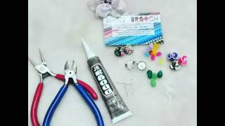 Diy Hijab Brooch Butang Balut