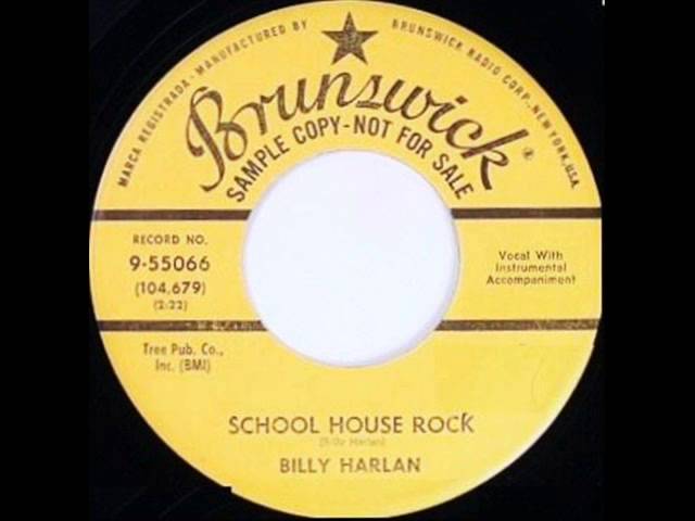 Billy Harlan - Schoolhouse Rock
