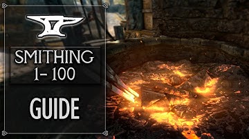 Skyrim - Level Up Smithing To 100 FAST 2023