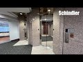 Schindler hydraulic elevators at 625 maryville center in town and country mo