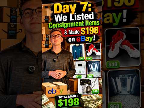 Day 7 Turning $0 Into Profit on eBay (We Made $198 Today!)