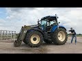 Test Driving the New Holland TS135A - On A Tractor Run 2018