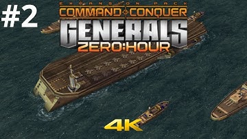 Command & Conquer Generals Zero Hour USA Mission 2 4K