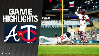 Braves vs. Twins Game Highlights (8/27/24) | MLB Highlights