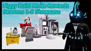 Piggy Build Mode Rewards Seasons 1-8 Showcase