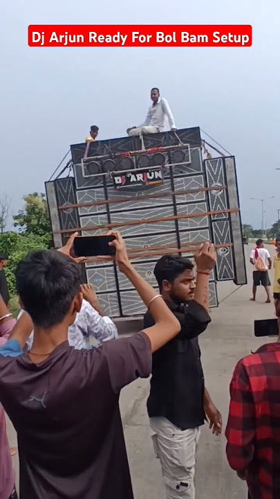 Dj Arjun Ready For Bol Bam Setup || Dj Arjun #shorts #trendingshorts #djsarzen #bolbamdjsetup