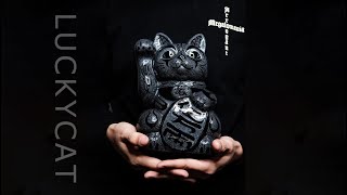 Glitter Lucky Catdark Star