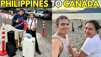 WELCOME TO CANADA - Leaving the Philippines for Vancouver (Becoming Filipino)