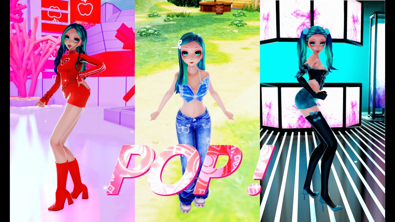 ≡MMD≡ Hatsune Miku - POP! / Nayeon [4KUHD60FPS][Eng sub]