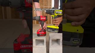 RYOBI vs The Competition 👀
