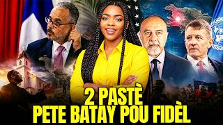 MEN SAK PASE NAN KONTRA ERIC LA..AMBASAD MERIKEN PALE..MOUN OKAP METE CEANT DEYO/FOUCO screenshot 2