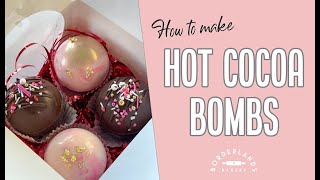 How to Make Hot Cocoa Bombs! Step-by-Step