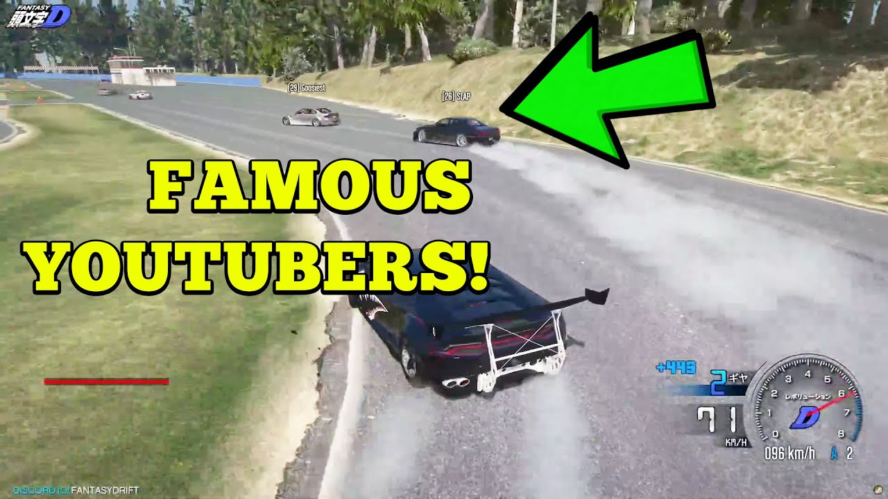 Drifting with Famous Youtubers !!!!!! (Goosiest , Slaptrain and Depzi)