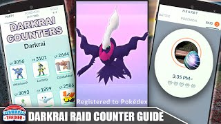 TOP *SHINY DARKRAI* COUNTERS, 100 IV, MOVESET   RAID COUNTER GUIDE - DARK MYTHICAL | Pokémon Go