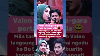 Valen Panik Gara-Gara Pertanyaan Mila 😆 #valenda7 #mila #indosiar #da7