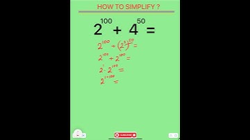 HOW TO SIMPLIFY #mathematics #exponents #youtubeshorts #shortvideo #shorts
