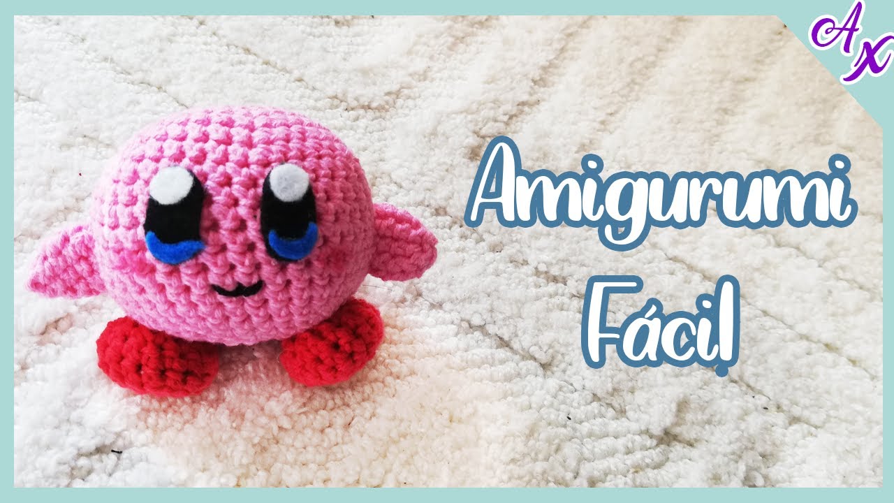 KIRBY a Crochet | Tutorial amigurumi paso a paso